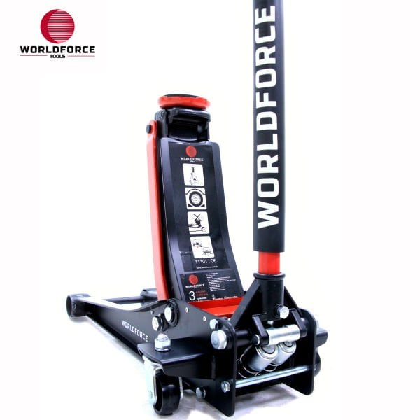 Hidrolik Kriko 3 Ton Düşük Profil Çift Piston