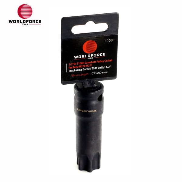 Torx Lokma Darbeli T100 Delikli 1/2''