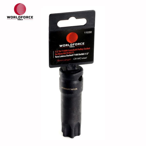 Torx Lokma Darbeli T100 Delikli 1/2''