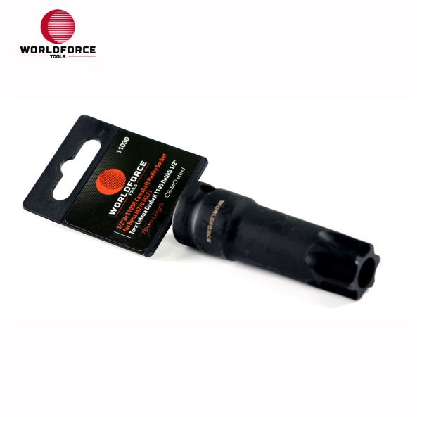 Torx Lokma Darbeli T100 Delikli 1/2\'\'