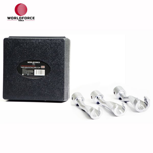 Enjektör Lokması Seti 3 Parça L-Şekilli 1/2'' Dizel (14, 17, 19mm)