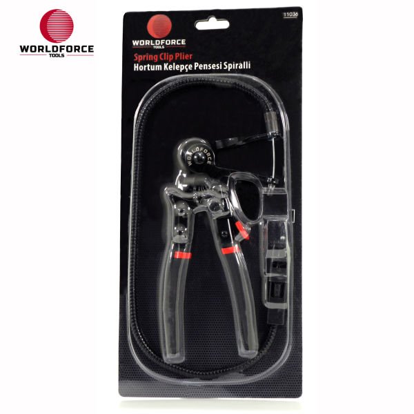 WORLDFORCE | Hortum Kelepçe Pensesi Spiralli (18-54mm)