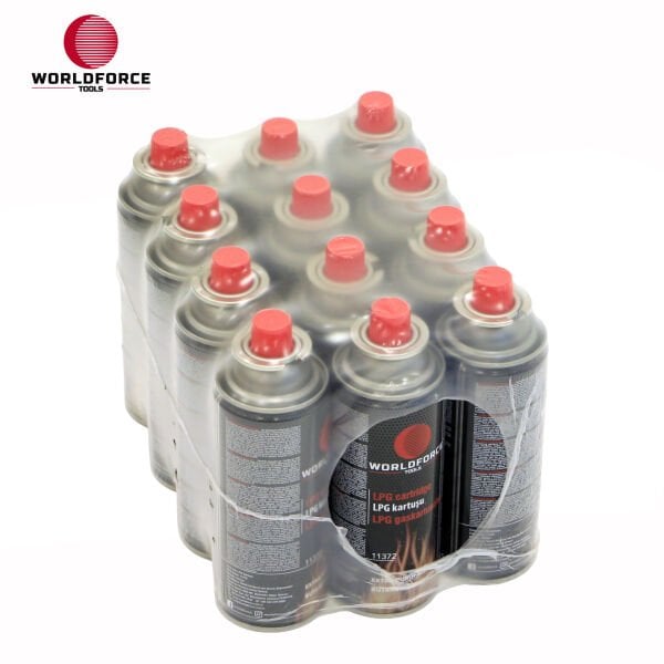 LPG Kartuşu 400ml 12'li Kasa