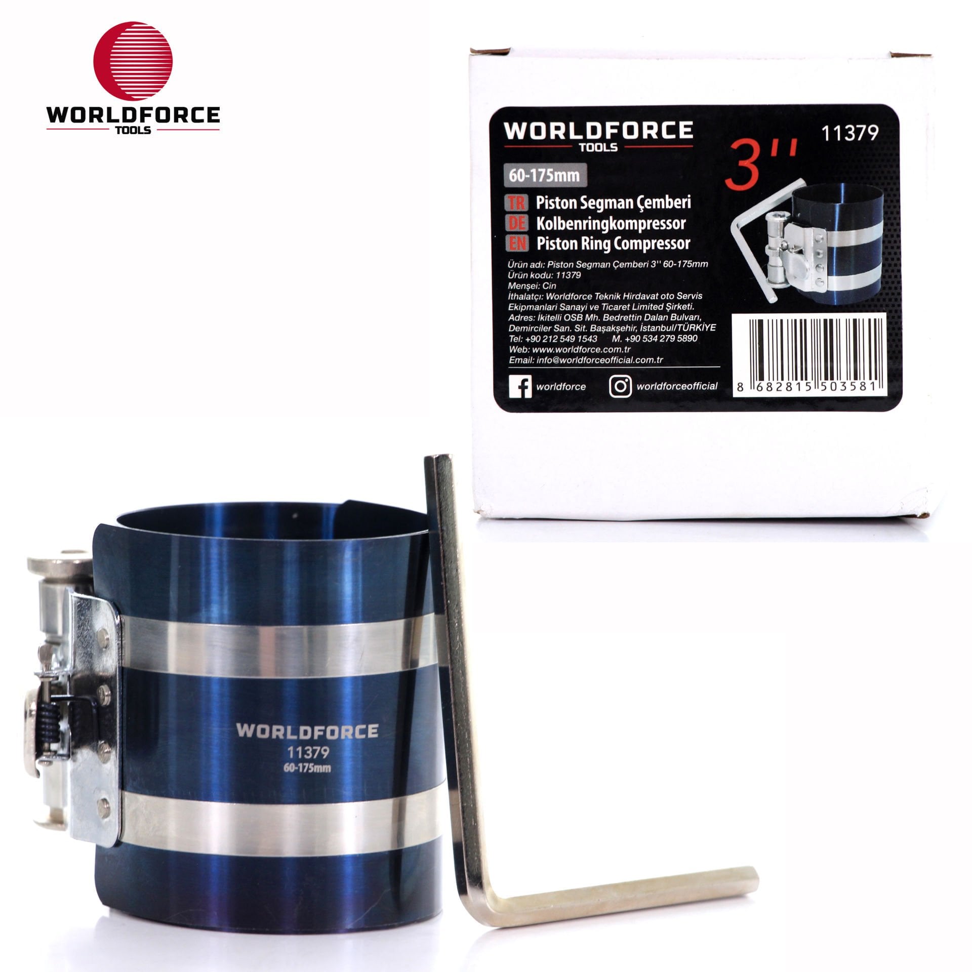 Piston Segman Çemberi 3\'\' 60-175mm