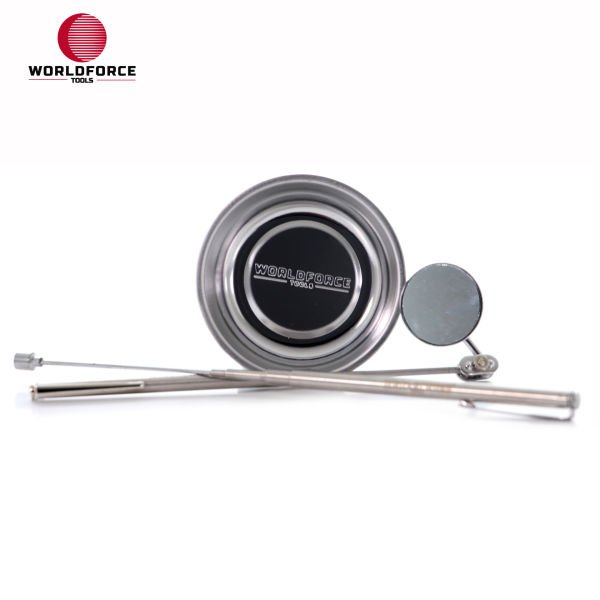 Manyetik Set 3\'lü (Tepsi + Çubuk + Ayna)