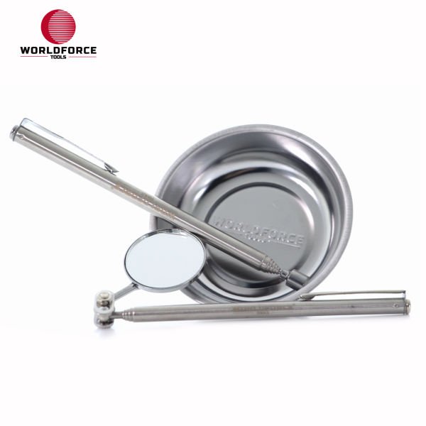 Manyetik Set 3\'lü (Tepsi + Çubuk + Ayna)
