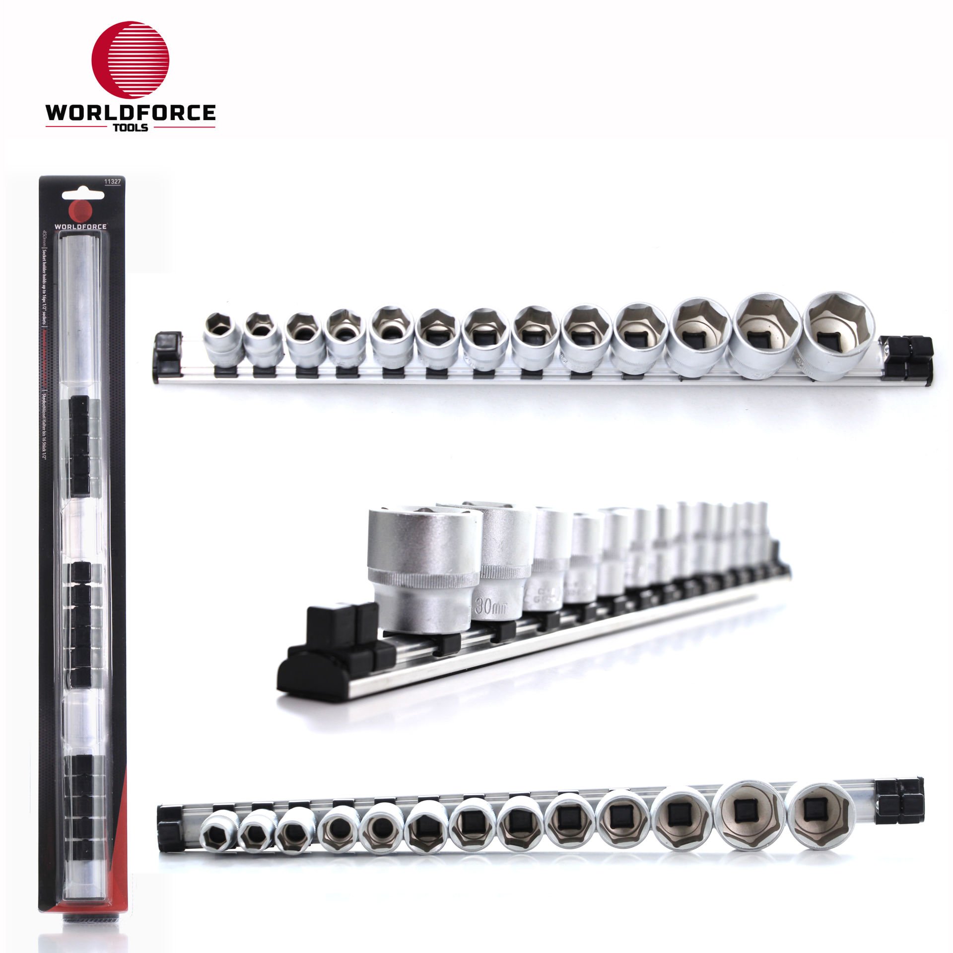 WORLDFORCE | Manyetik Lokma Tutucu 16'lı 1/2'' 450mm