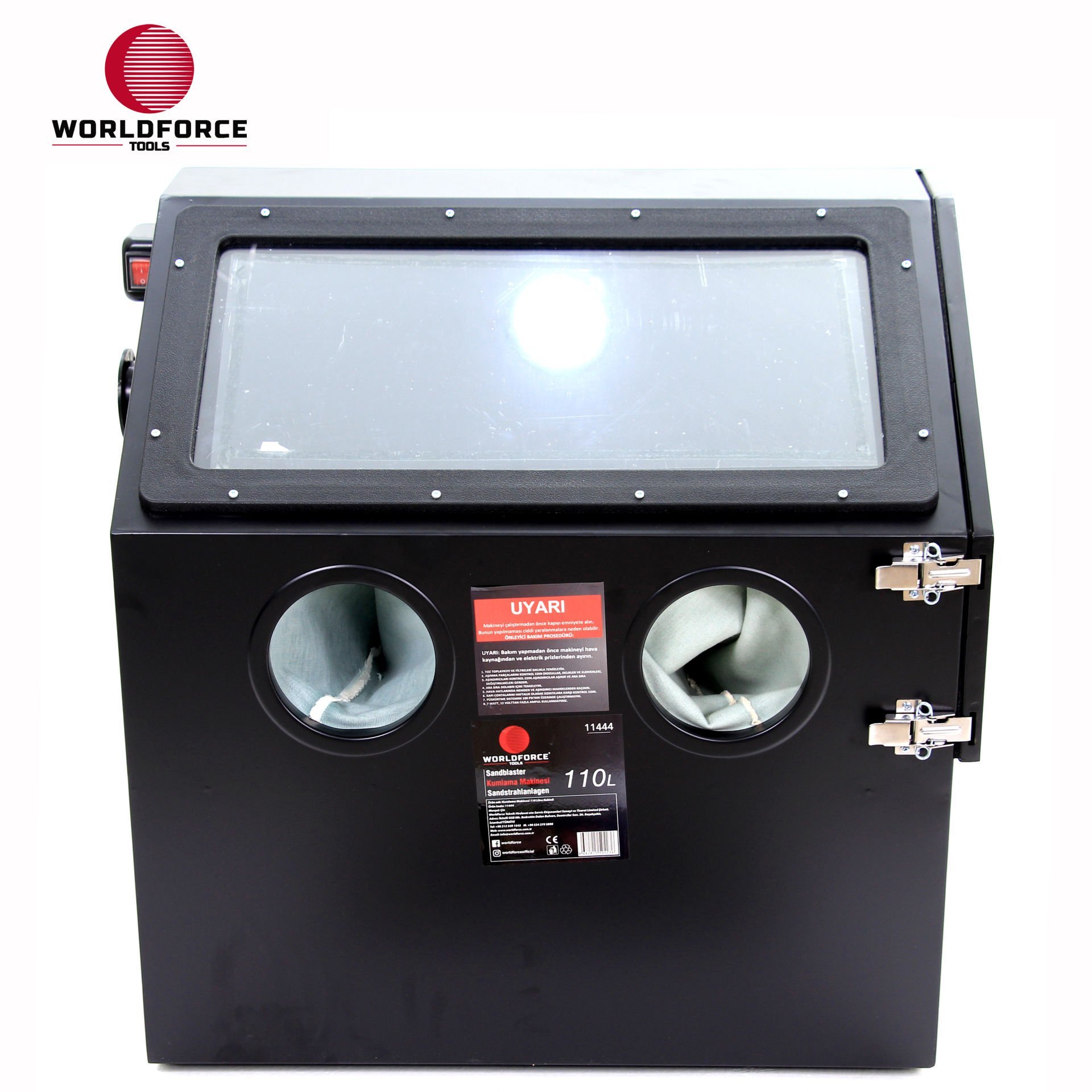 Kumlama Makinesi 110 Litre Kabinli