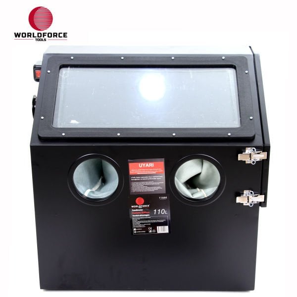 Kumlama Makinesi 110 Litre Kabinli
