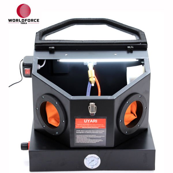 Kumlama Makinesi Mini 12 Lbs Kabinli