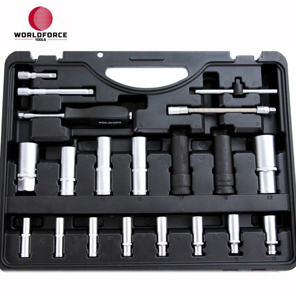 Lokma Takımı 114 Parça S-Ultra 1/4\'\'-1/2\'\' Uzatmalı Cırcır