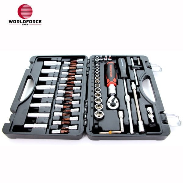 Lokma Takımı 60 Parça S-Ultra 1/4\'\' Uzatmalı Cırcır