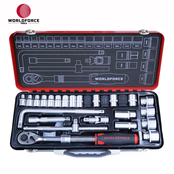Lokma Takımı 26 Parça S-Ultra 1/2\'\' Uzatmalı Cırcır