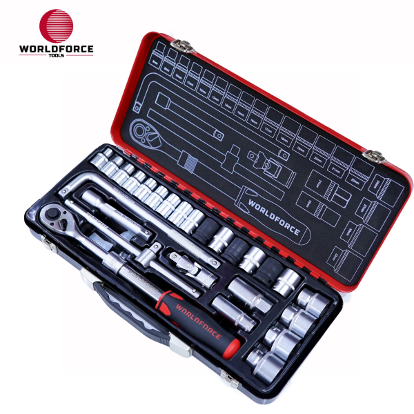 Lokma Takımı 26 Parça S-Ultra 1/2\'\' Uzatmalı Cırcır