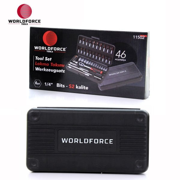 Lokma Takımı 46 Parça S-Ultra 1/4''