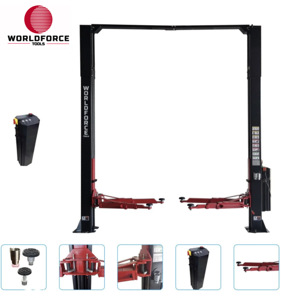 Hidrolik Lift İki Sütunlu 4 Ton 380V Tam Otomatik Üstten Bağlantılı