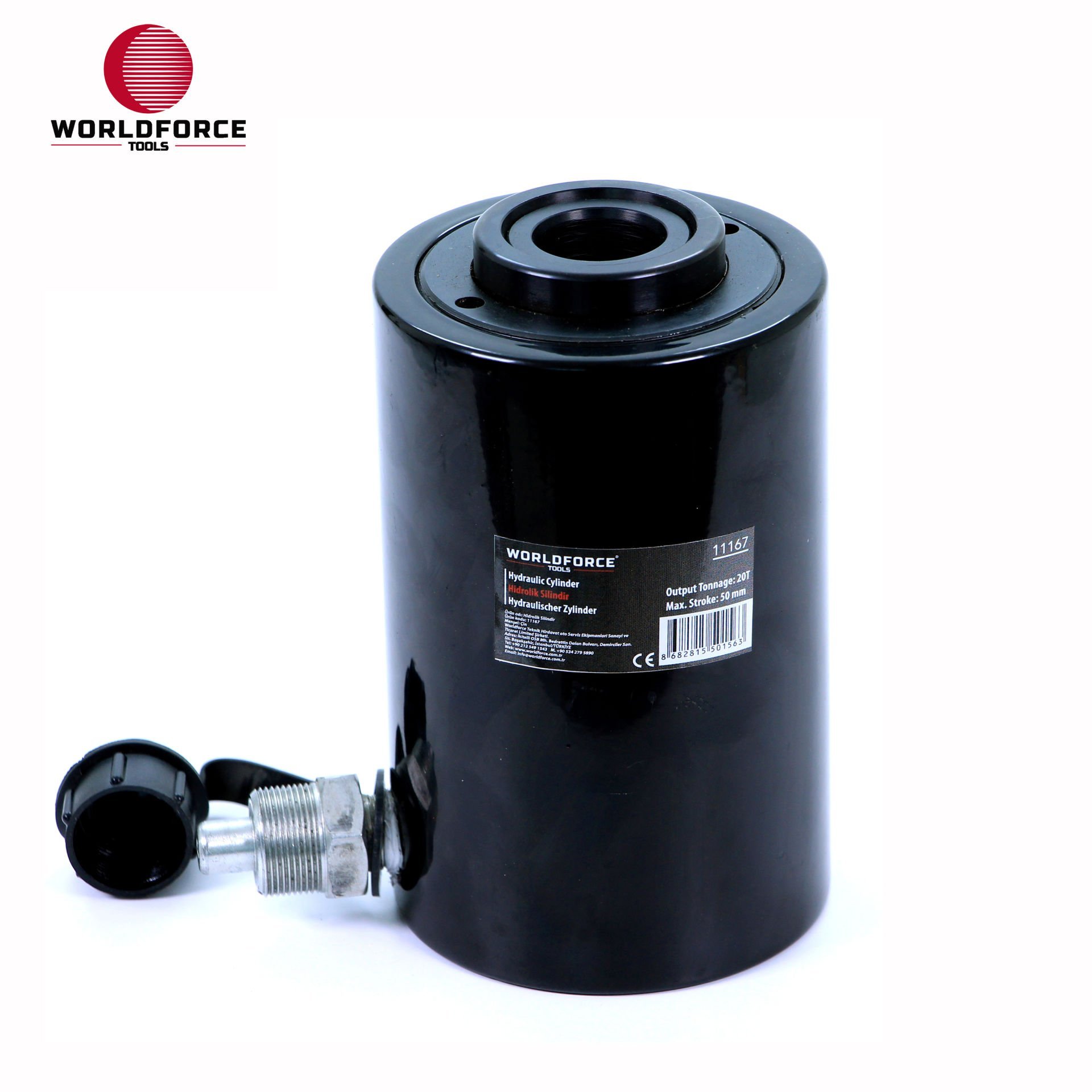 Hidrolik Silindir 20 Ton 50mm (700 bar)