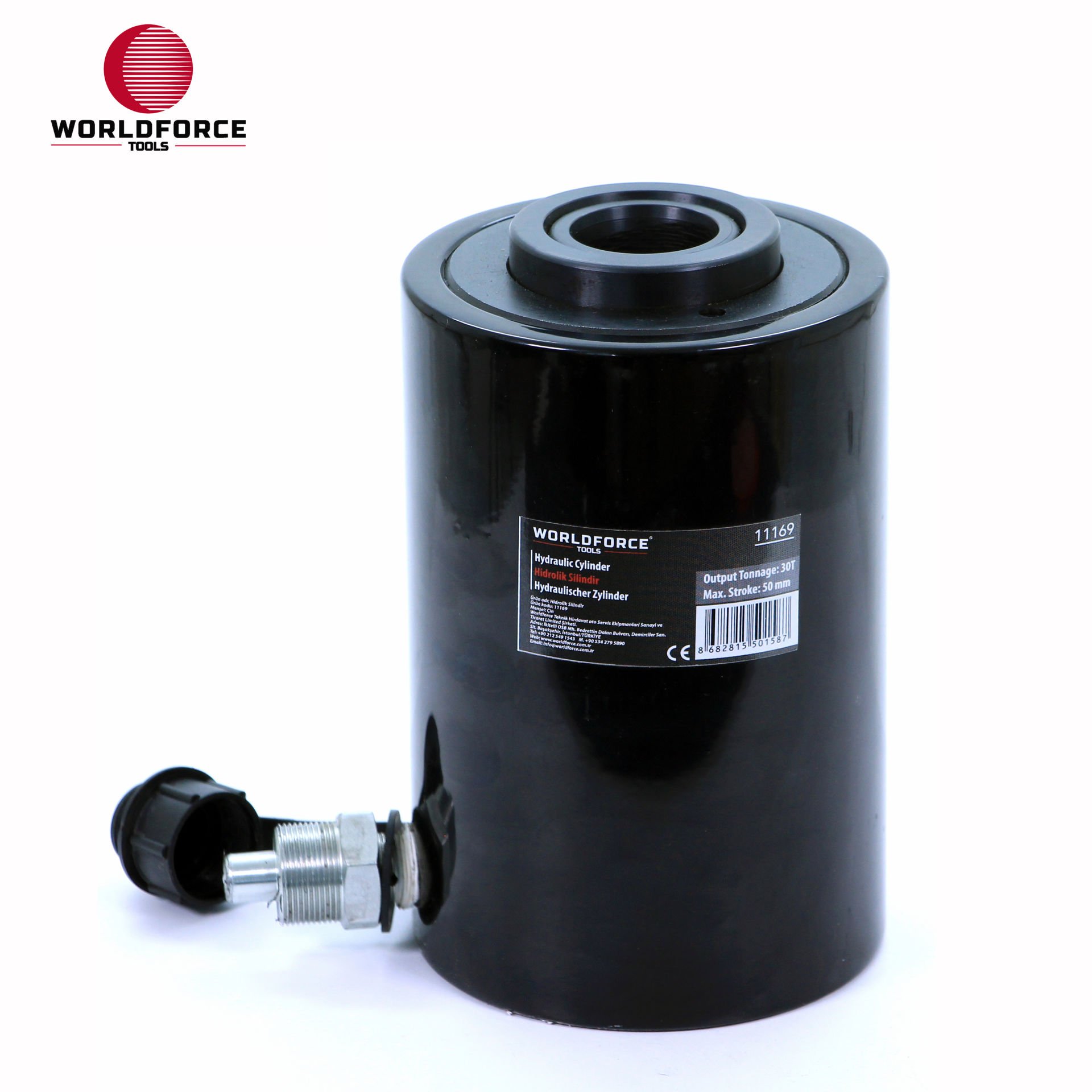Hidrolik Silindir 30 Ton 50mm (700 bar)