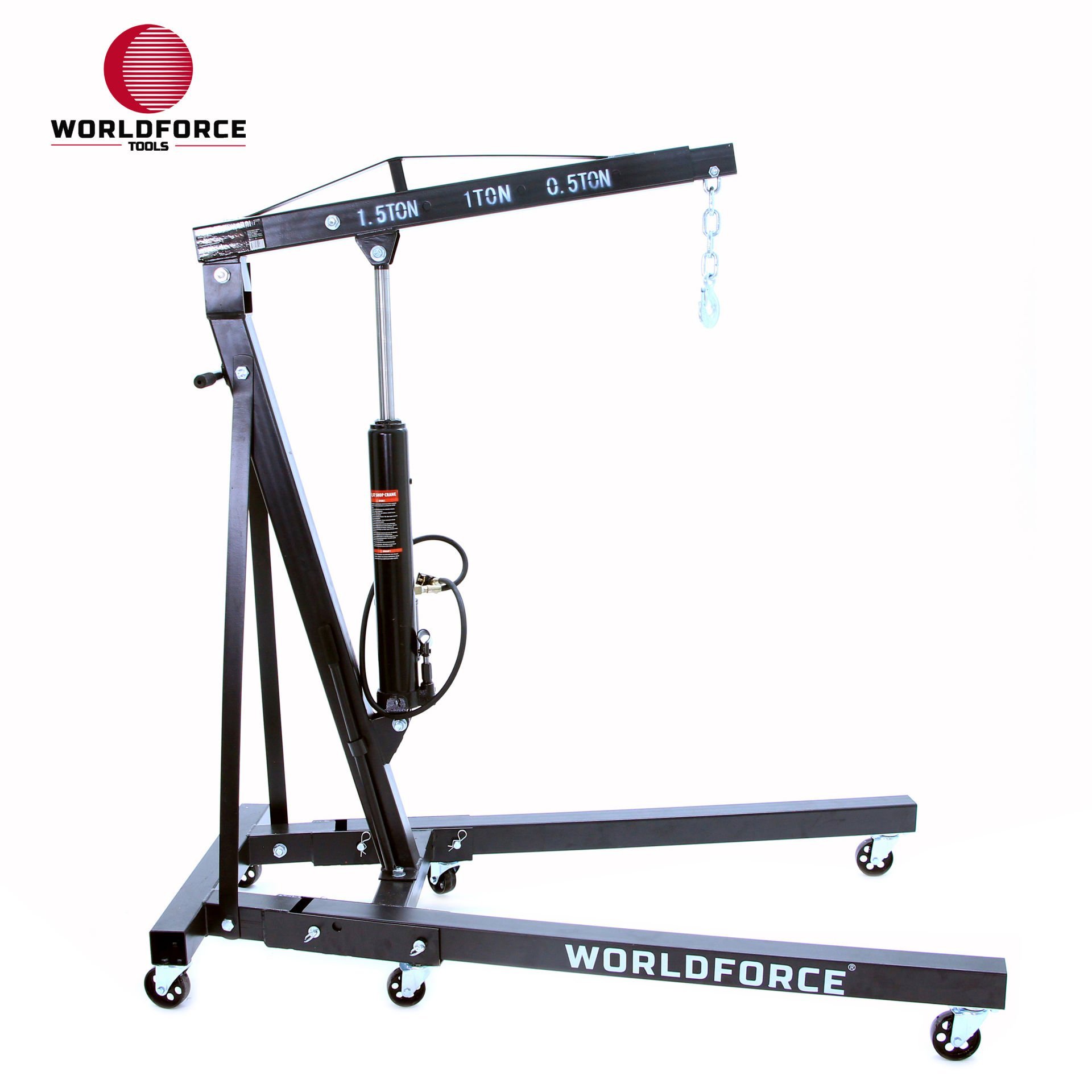 Hidrolik Vinç Katlanır 1.5 Ton (Havalı)