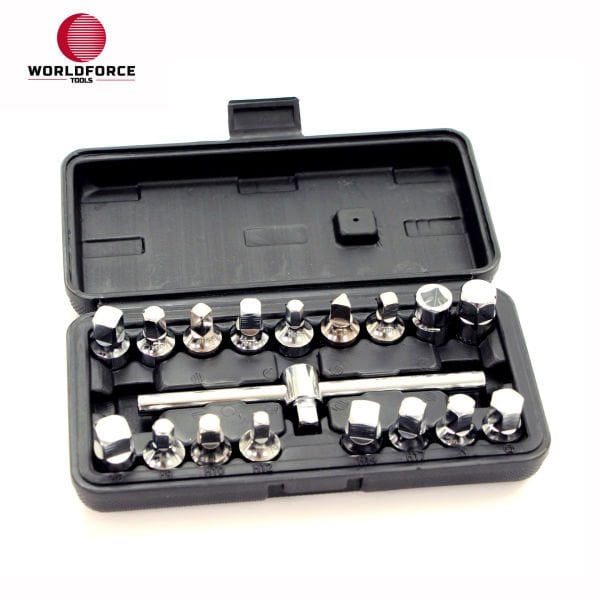 Karter Tapa Anahtar Seti 18 Parça 3/8\'\'