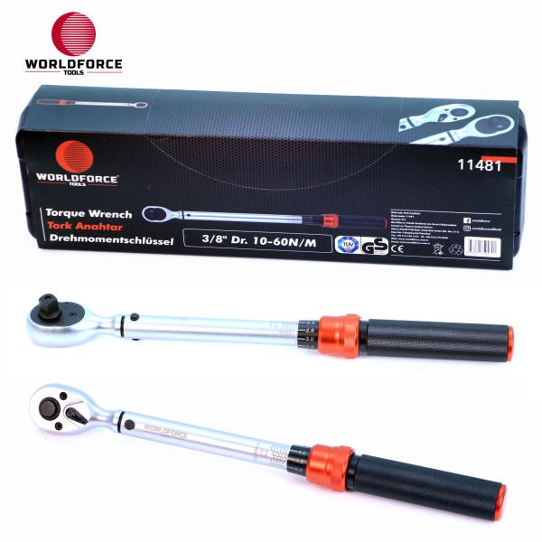 Tork Anahtar 3/8'' Dr. 10-60N/M