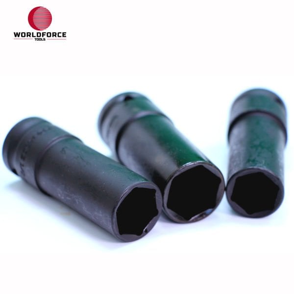 Havalı Derin Lokma Anahtar Seti 3 Parça 1/2\'\' 6 Köşe (17,19,21mm)