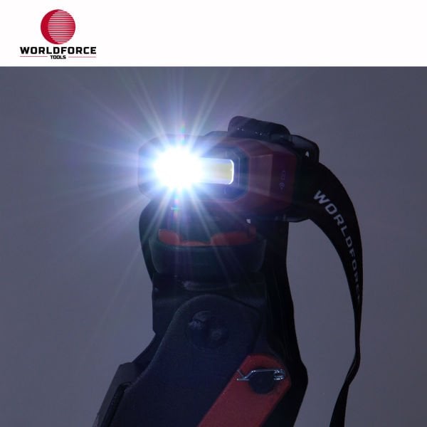 Şarjlı Kafa Lambası SST40+COB Ledli 800 Lm (2200 mAh)