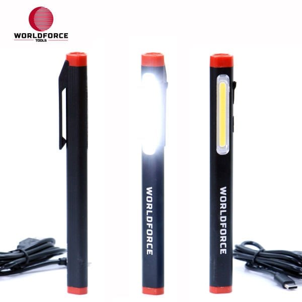 Şarjlı Kalem Lamba COB+JingRui Ledli 300 Lm (650 mAh)