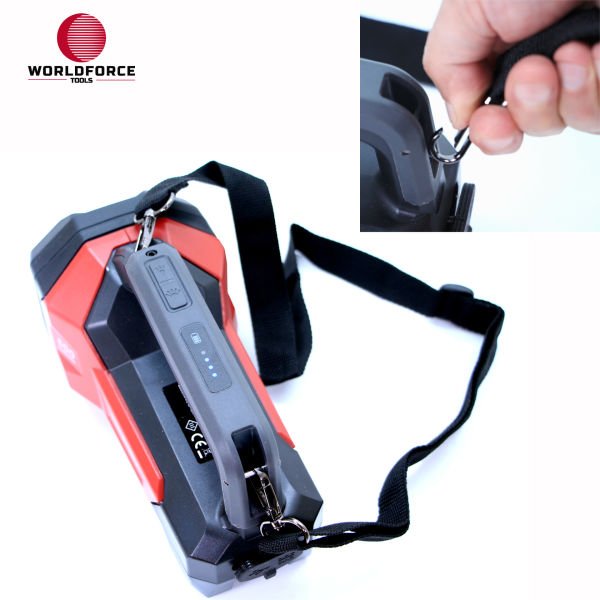 Şarjlı Spot El Lambası LUXEON V2+COB Ledli 1000 Lm (8000 mAh)