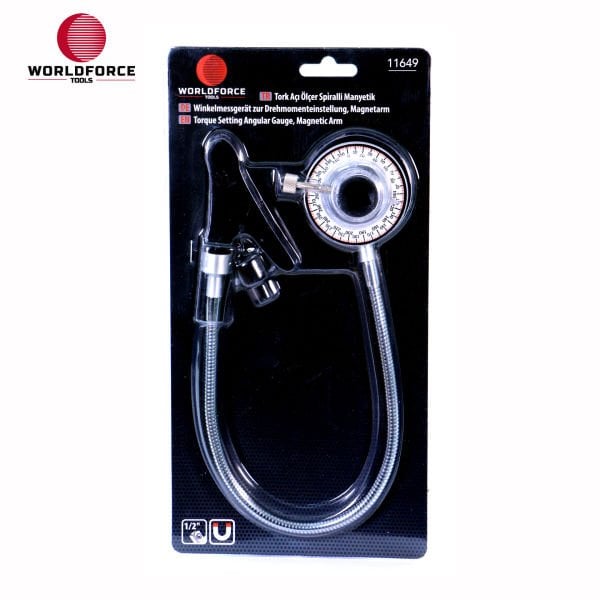 Tork Açı Ölçer Spiralli Manyetik 1/2\'\'