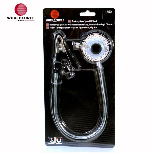 Tork Açı Ölçer Spiralli Klipsli 1/2''