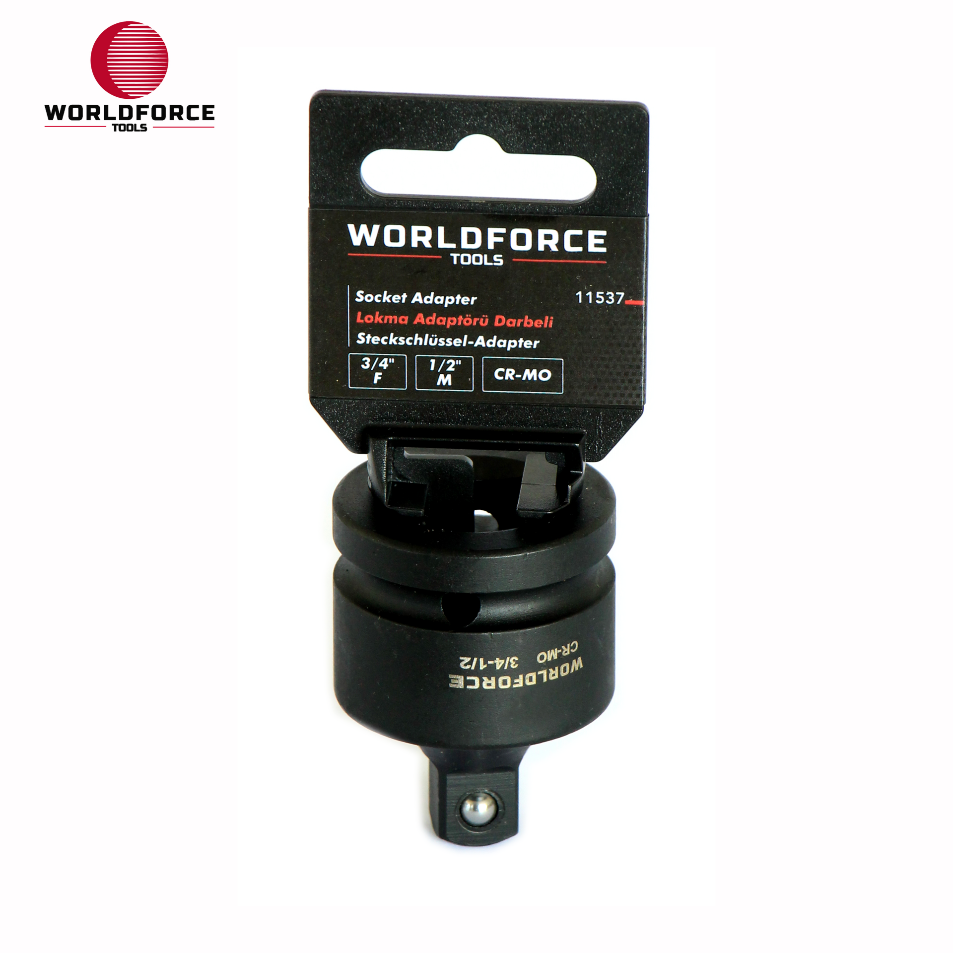 Lokma Adaptörü Darbeli 3/4''(F) x 1/2''(M) CRMO