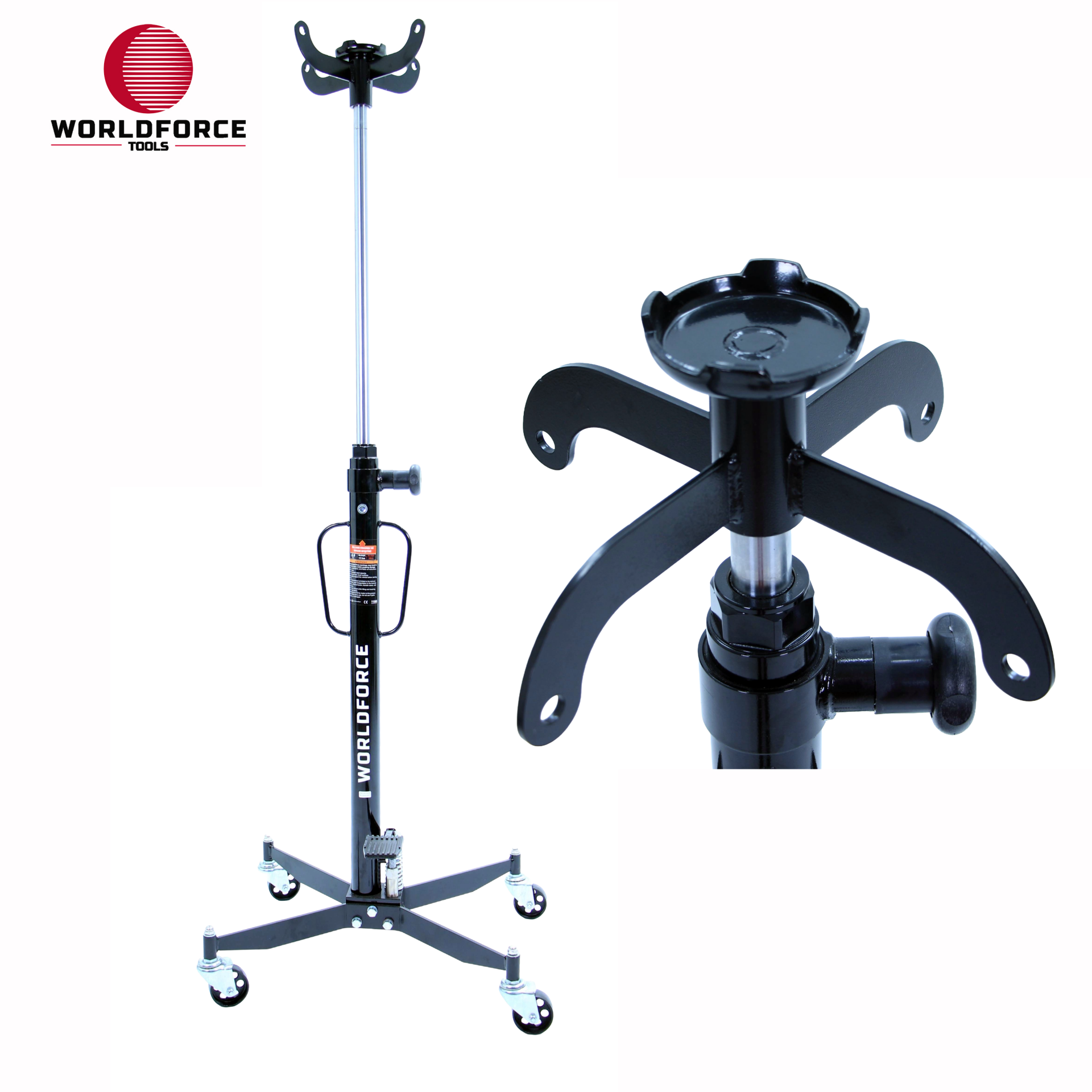 Dikey Şanzıman Krikosu Hidrolik 0.9 Ton Çift Piston