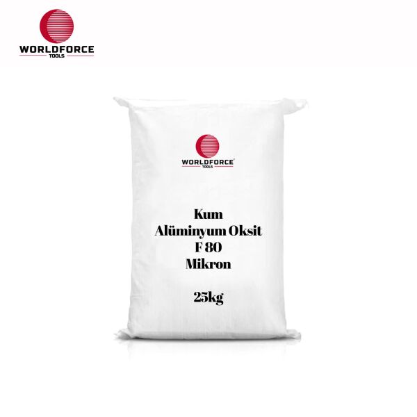 Kum Alüminyum Oksit 25 KG (F80 Mikron)