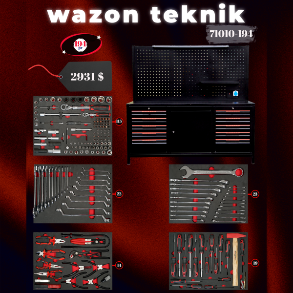 Dolu Çalışma Masası 10 Çekmece